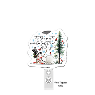 Winter Wonderland Warrior Pop Topper