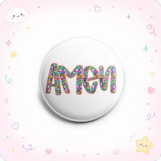Floral Amen Topper