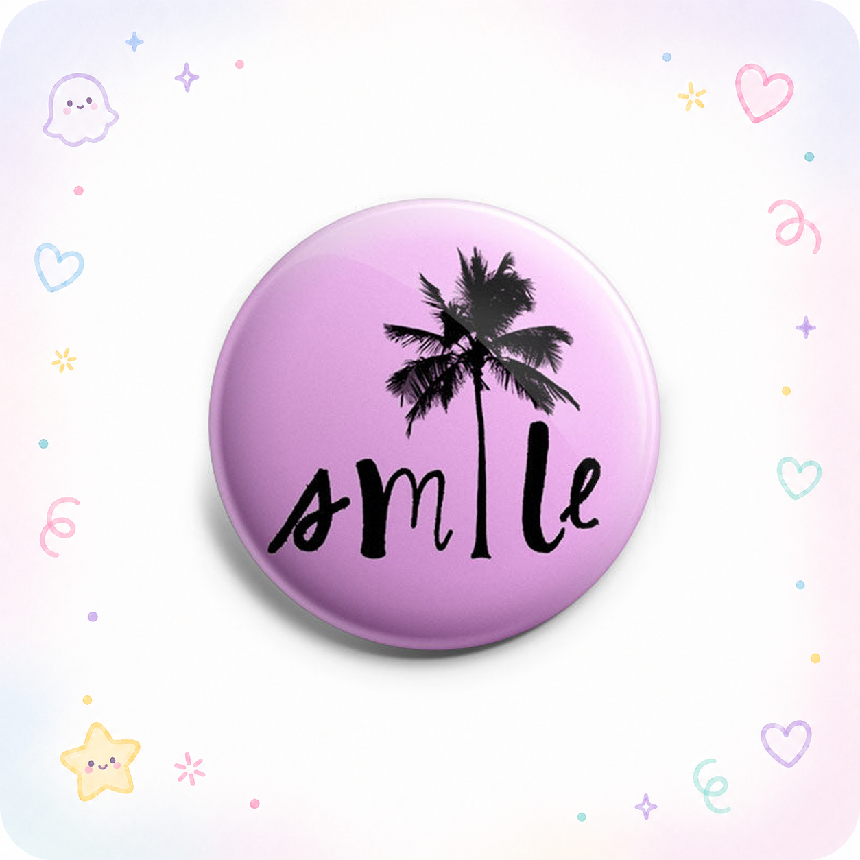 Smile Palm Tree Topper - - Topperswap