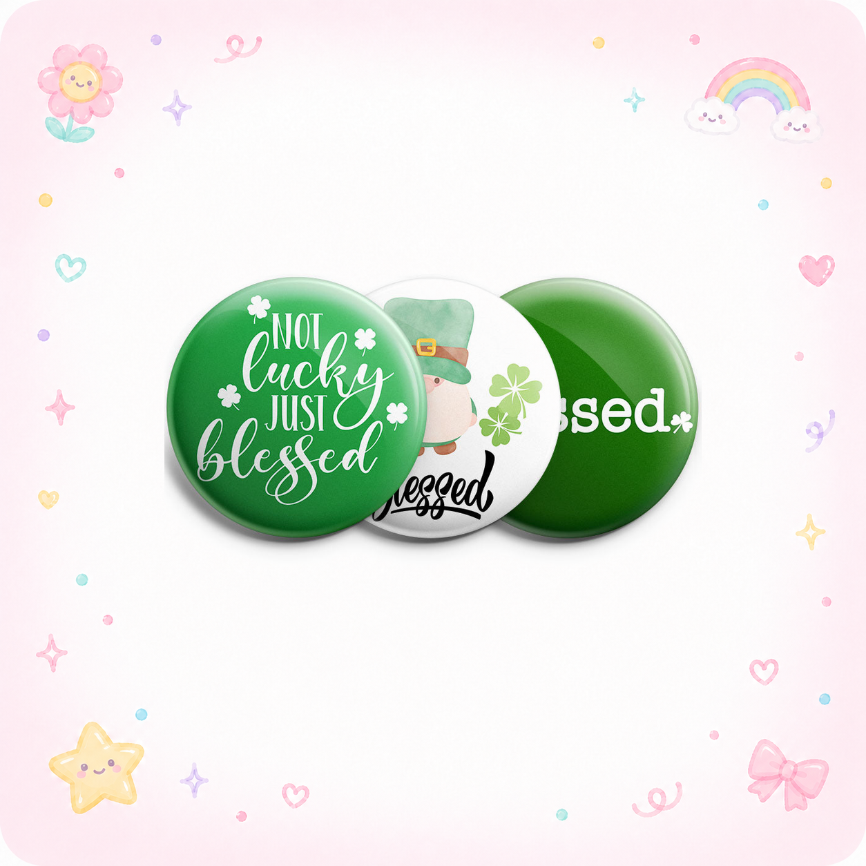 Blessed St. Patrick's 3-Pack - - Topperswap