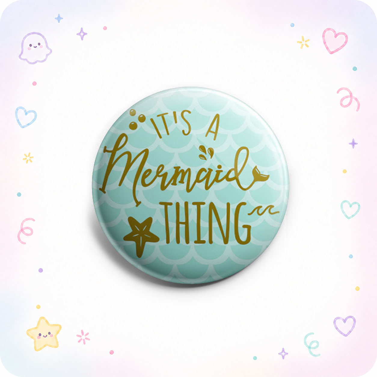 It's a Mermaid Thing Topper - - Topperswap