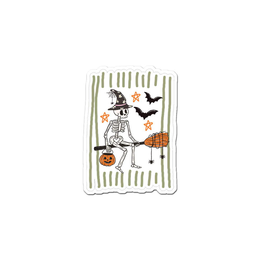 Broomstick Bandit Boss Sticker