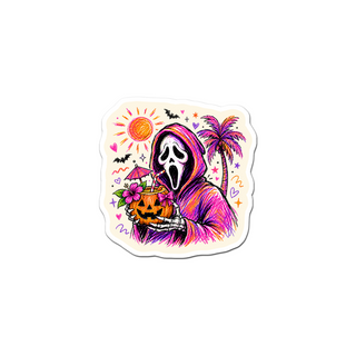 Spooky Beach Vibes Legend Sticker