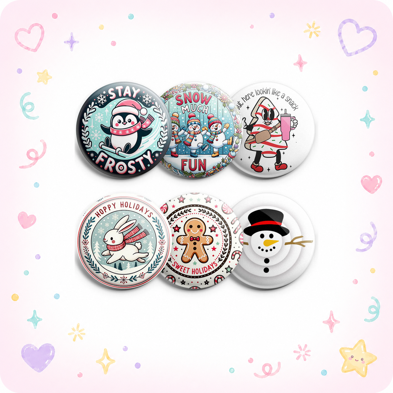 Frosty Frolics Topper 6-Pack (Save 15%) - - Topperswap