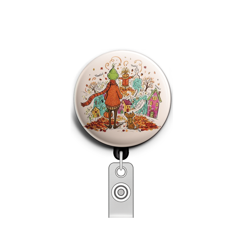 Whimsy Wanderer Swapfinity Retractable ID Badge Reel - - Topperswap