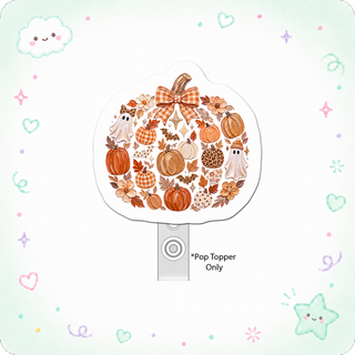 Pumpkin Spice Sorcerer Pop Topper