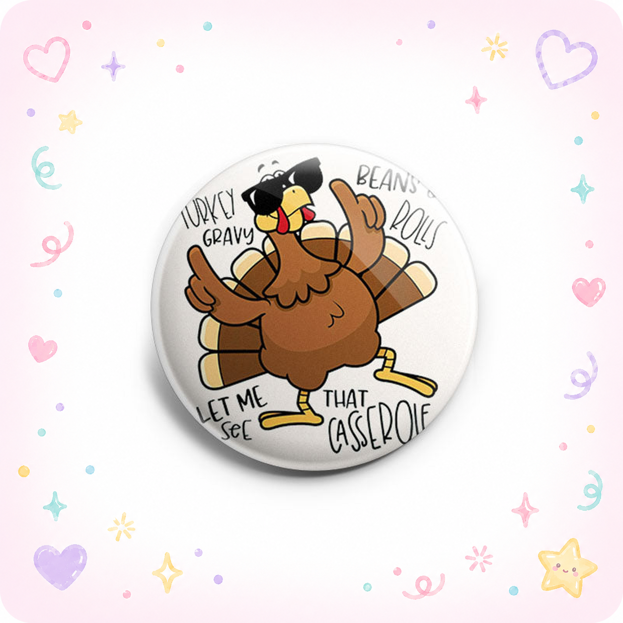Turkey Casserole Dance Topper - - Topperswap