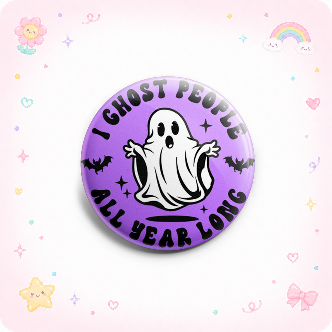 Ghosting People All Year Topper - - Topperswap