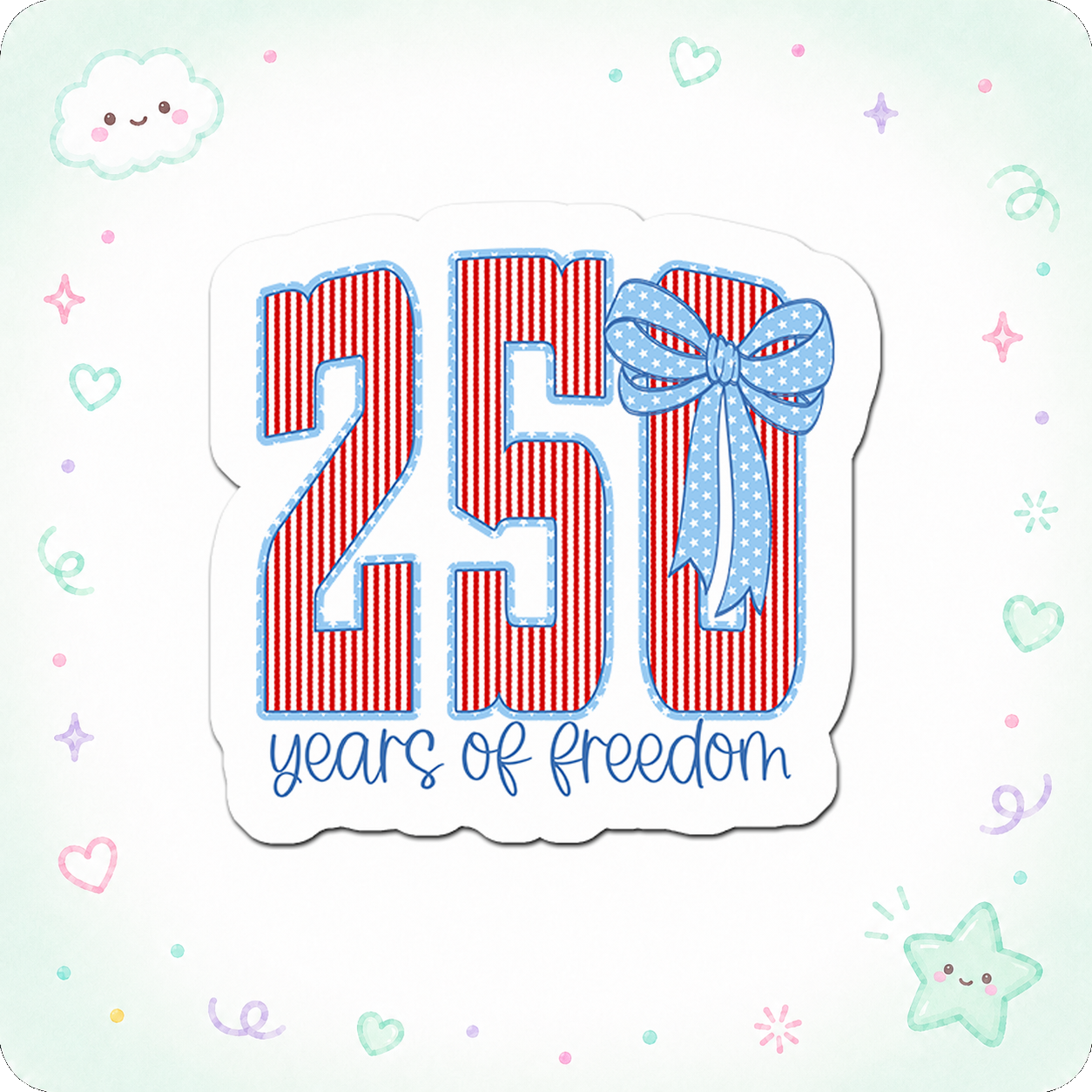 Freedom Festive Guru Sticker - - Topperswap