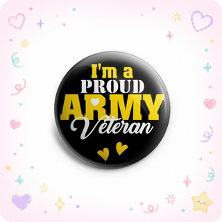 Proud Army Veteran Topper