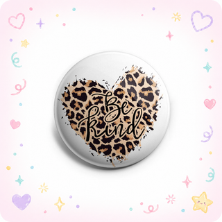 Be Kind Leopard Topper