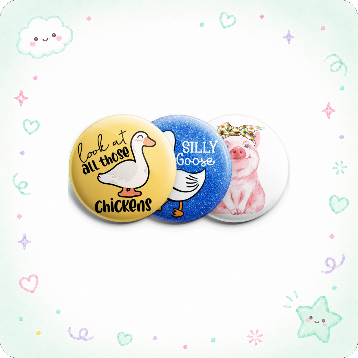 Farm Friends 3-Pack - - Topperswap