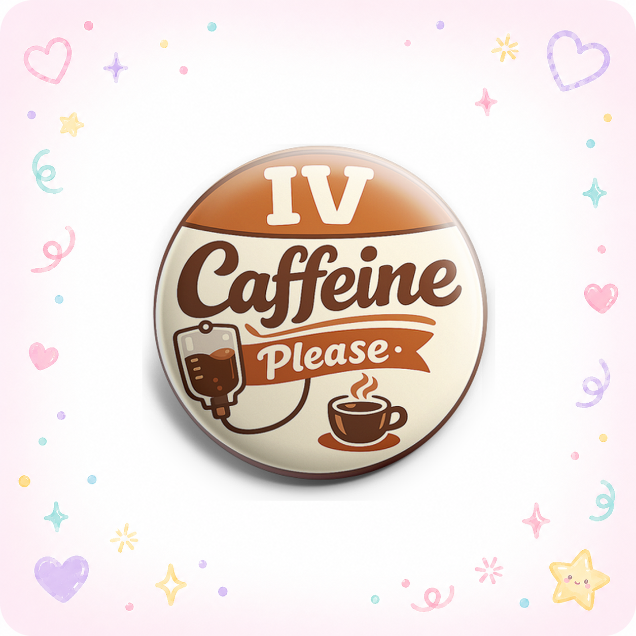 IV Caffeine Please Topper - - Topperswap