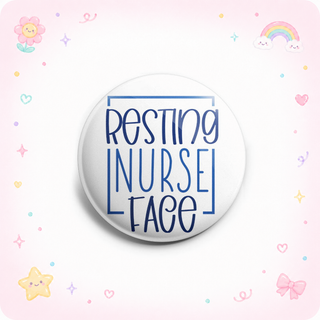 Resting Nurse Face Topper