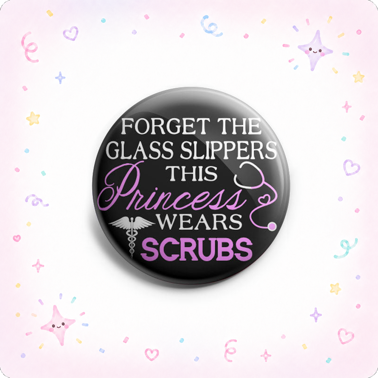 This Princess Wears Scrubs Topper - - Topperswap