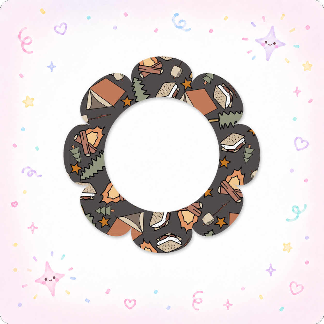 S’mores & Stars Swapfinity Swapper Frame - - Topperswap