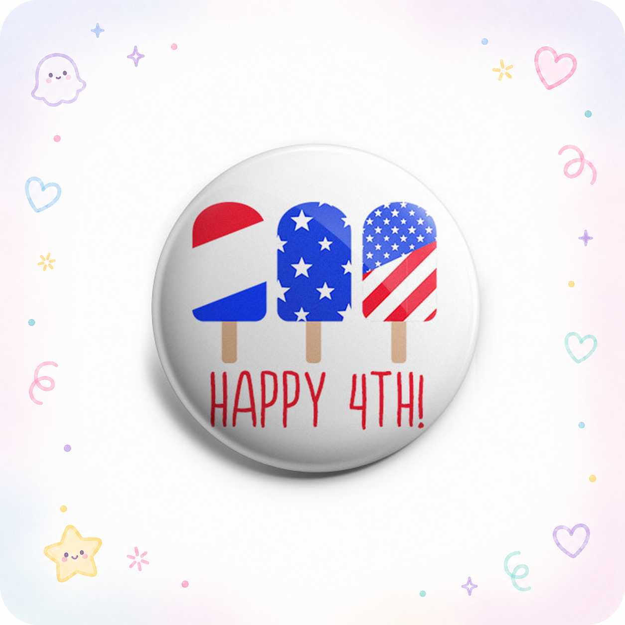 Popsicle 4th Topper - - Topperswap