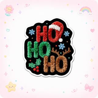 Ho Ho Holiday Hero Sticker