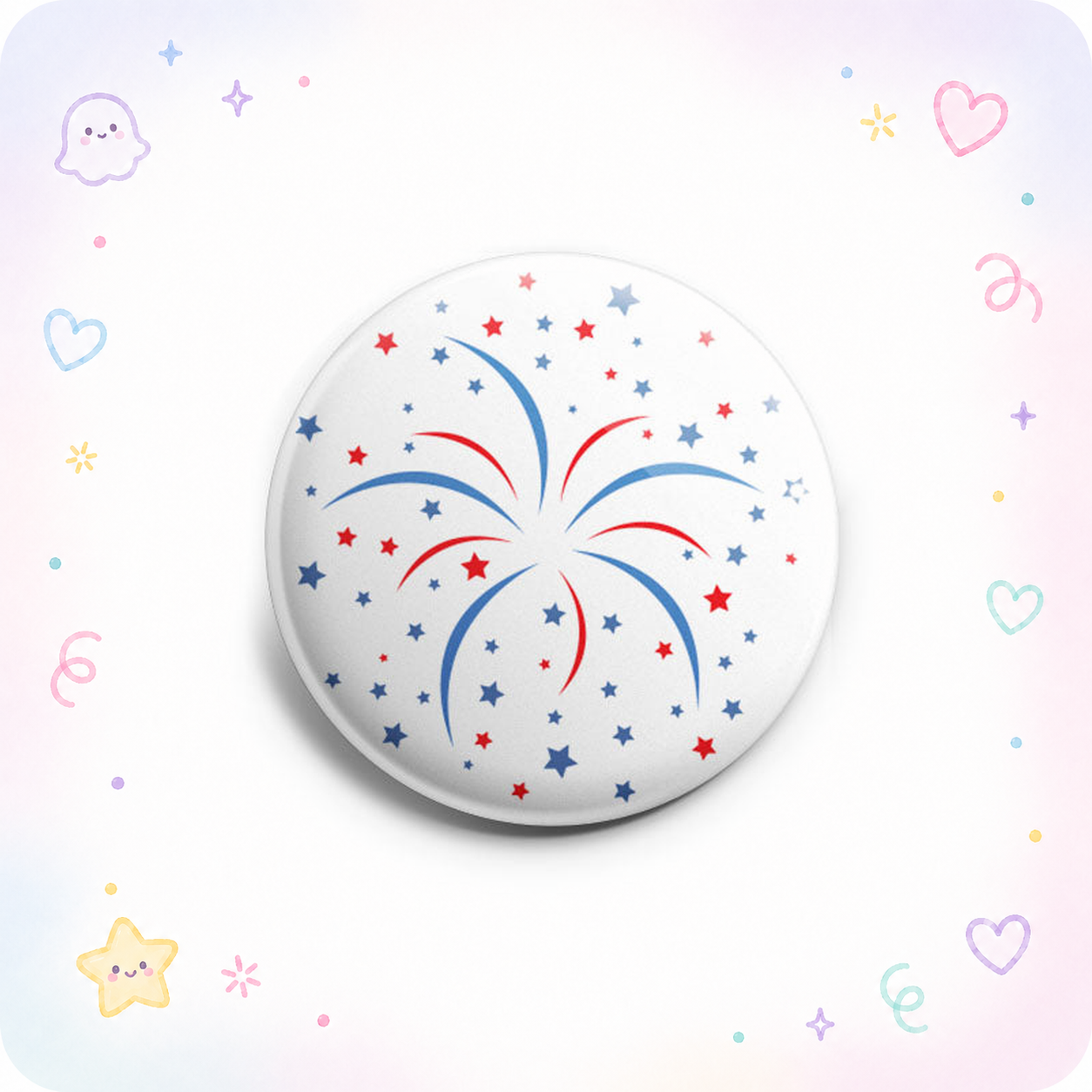 Bursting Fireworks Topper - - Topperswap