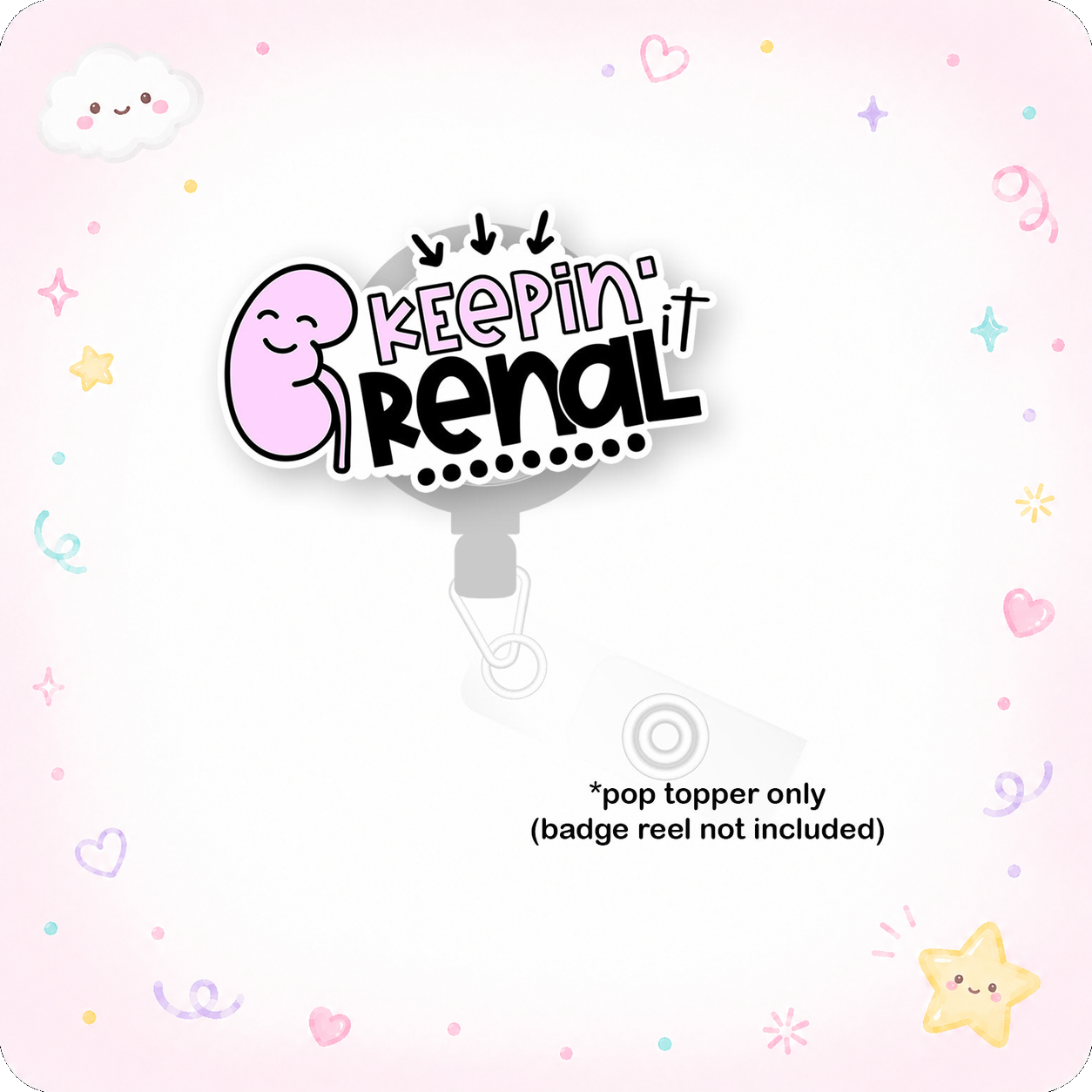 Keepin’ It Renal Pop Topper - - Topperswap