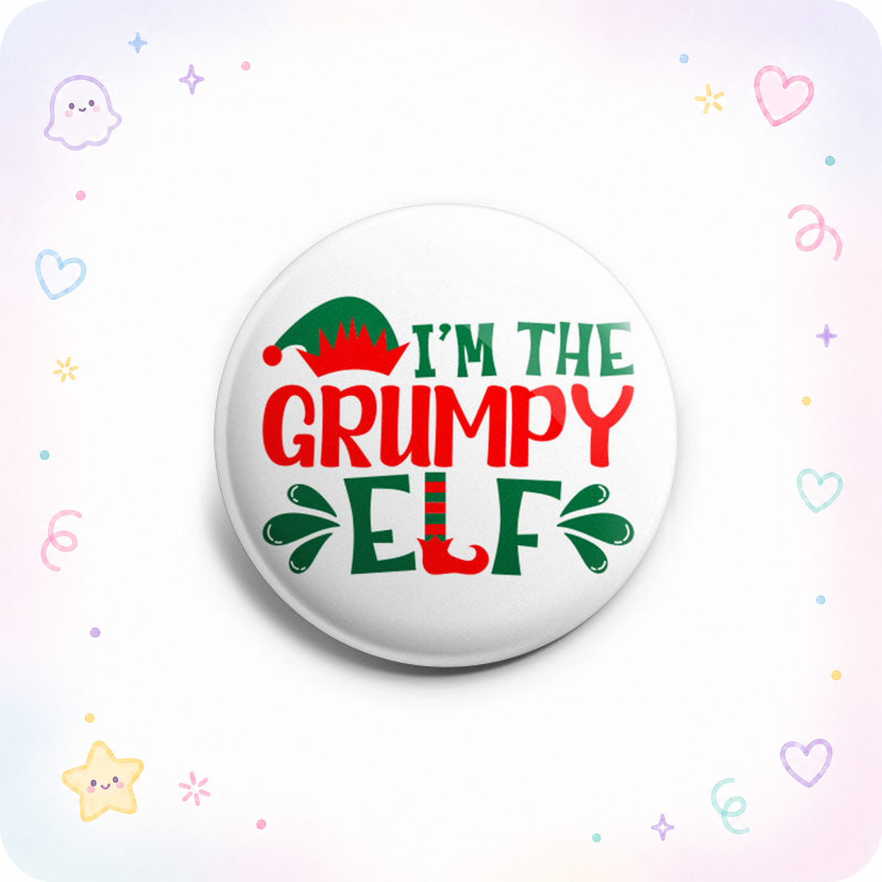 I'm The Grumpy Elf Topper - - Topperswap