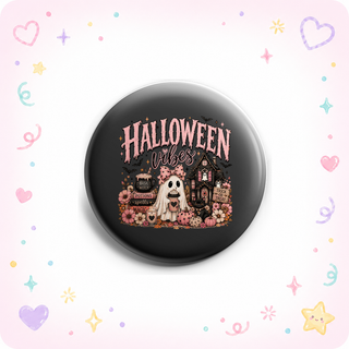 Halloween Vibes Haunted House Topper