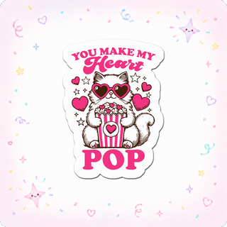 Fluffy Love Guru Sticker