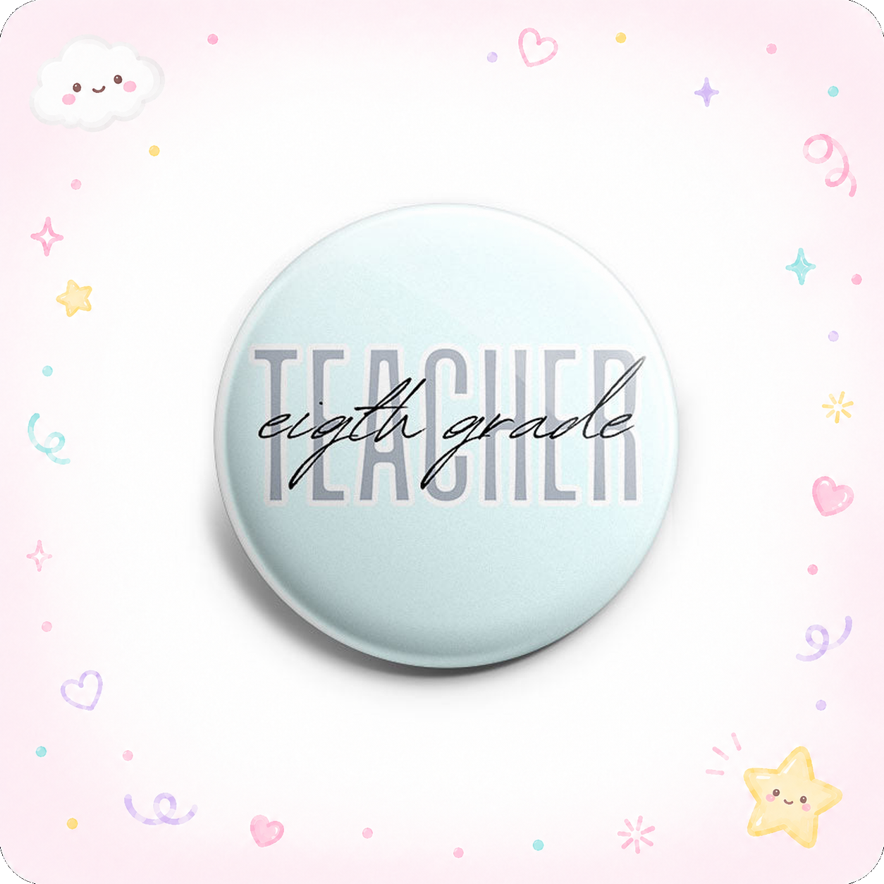 8th Grade Teacher Topper - - Topperswap