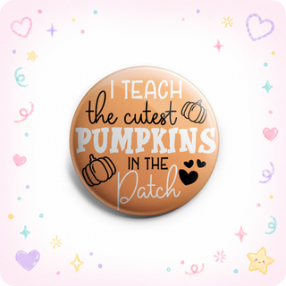 Teach Cute Pumpkins Topper - Vault