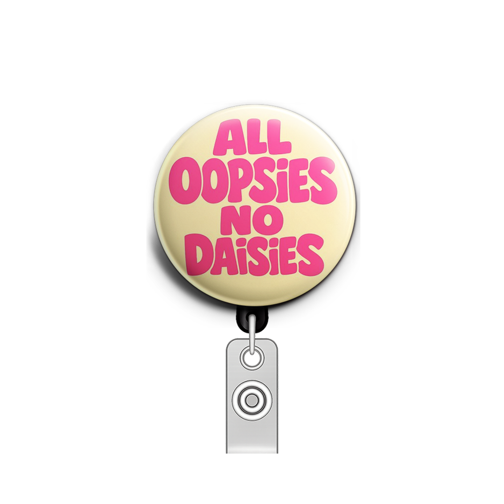 Oopsie Overlord Swapfinity Retractable ID Badge Reel - - Topperswap