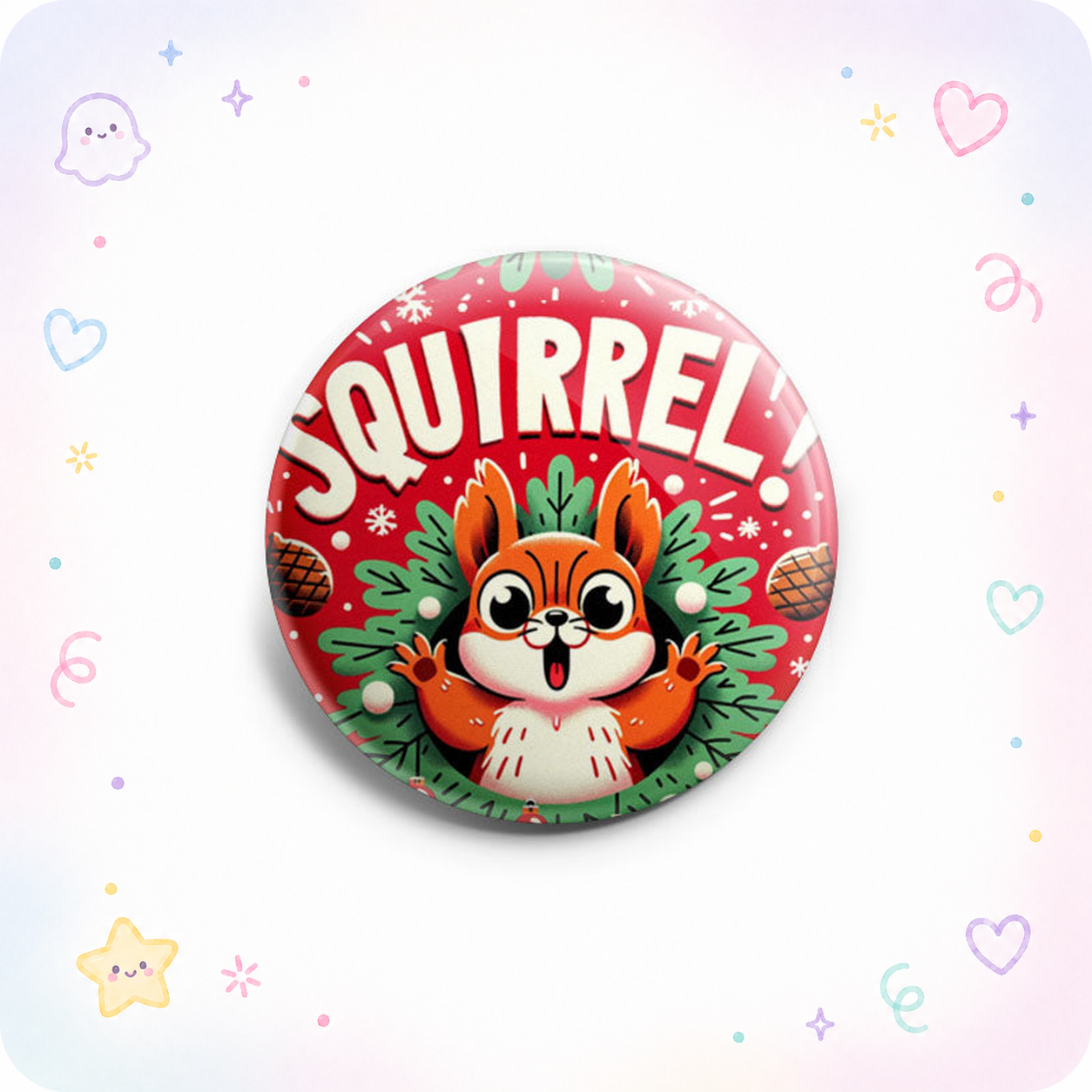 Startling Squirrel Topper - - Topperswap