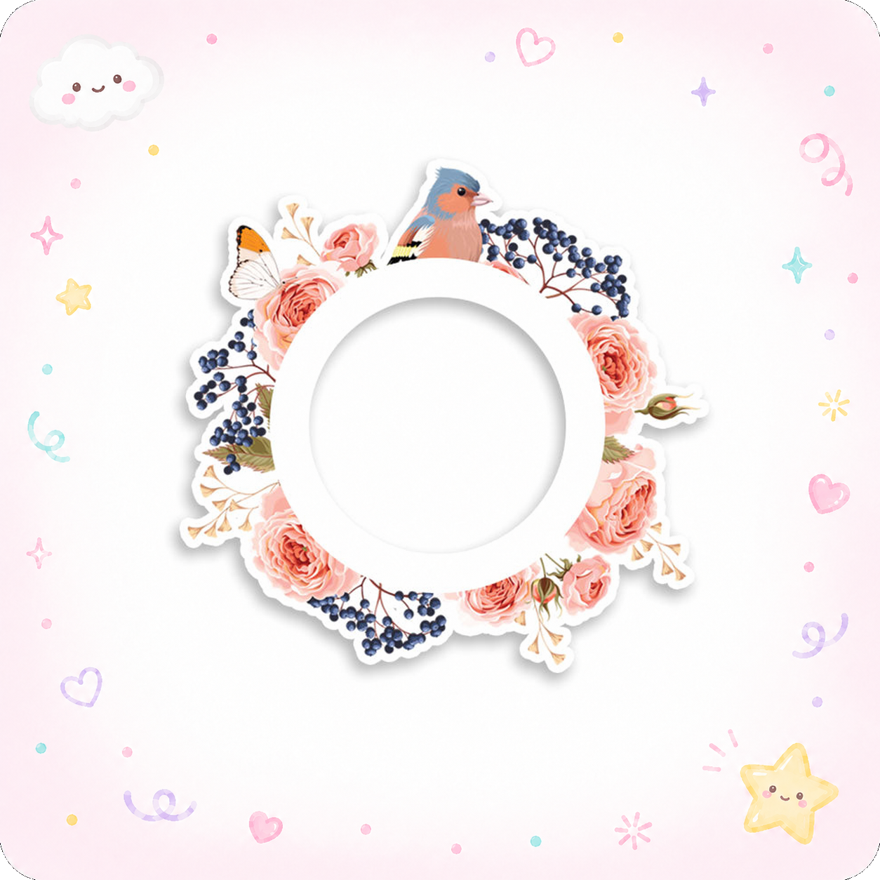 Spring Serenade Swapfinity Swapper Frame - - Topperswap