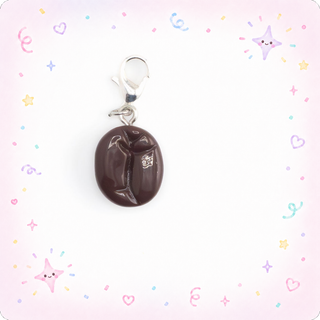 Coffee Bean Charm Swapfinity Badge Reel Add-on