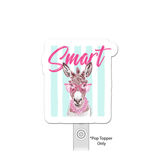 Sassy Scholar Llama Pop Topper