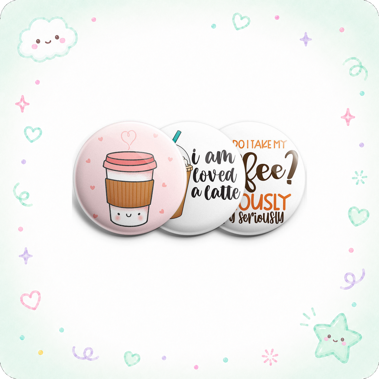Latte Love 3-Pack - - Topperswap