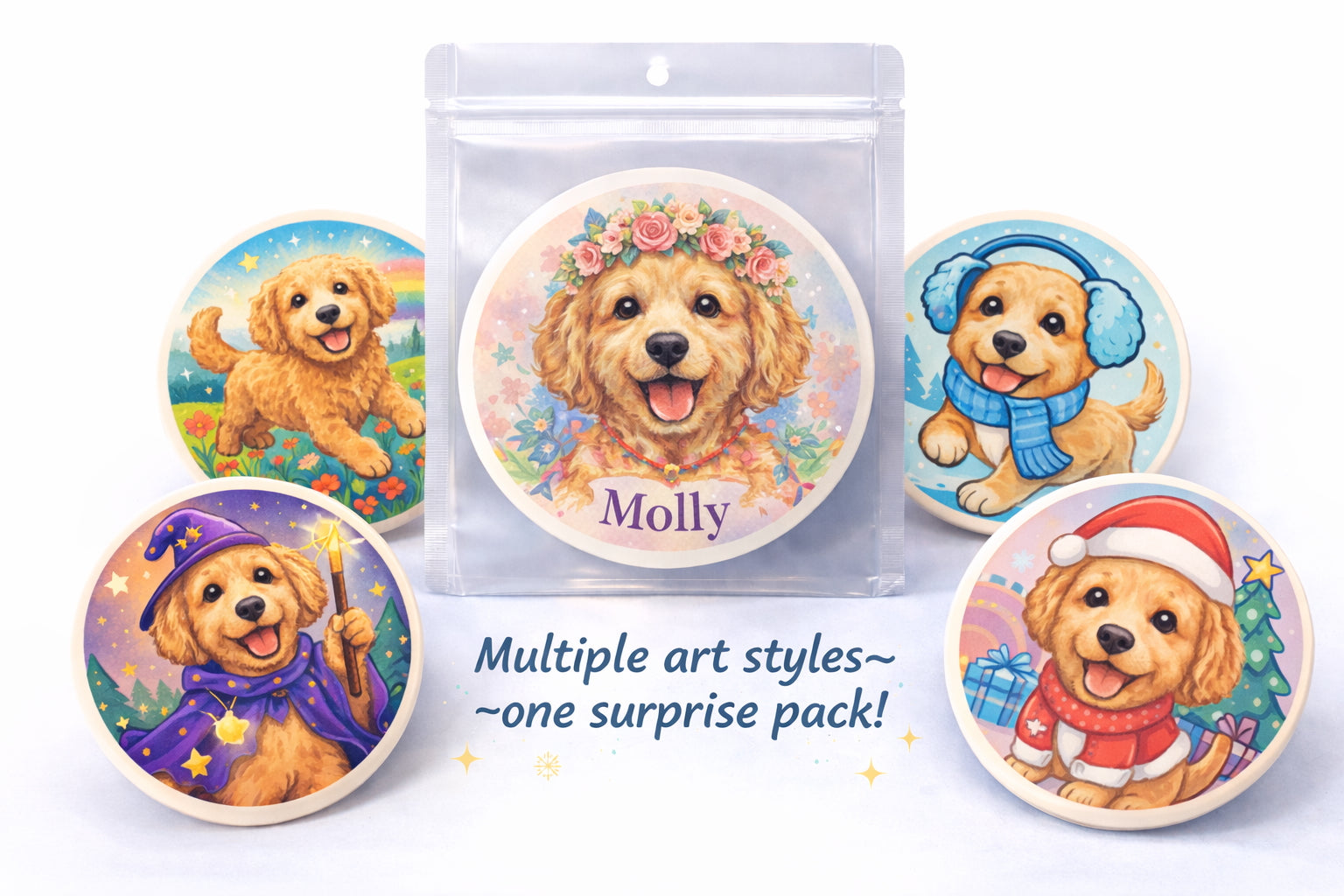 Monthly Mystery Pet Club - 8 Designs - - Topperswap