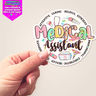 Medical Assistant Virtues Sticker