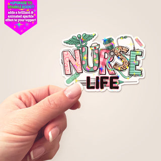 Nurse Life Essentials Sticker