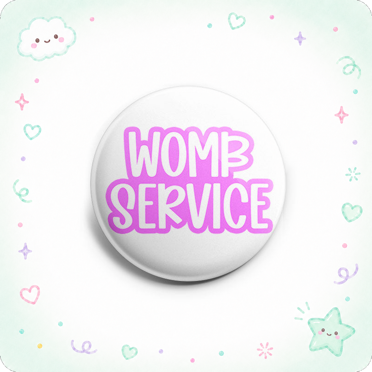 Womb Service Badge Topper - - Topperswap