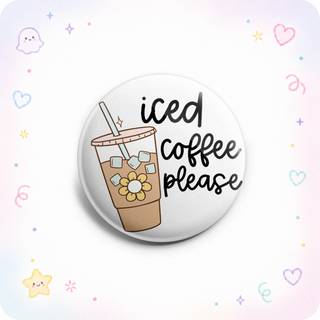 Iced Coffee Please Topper