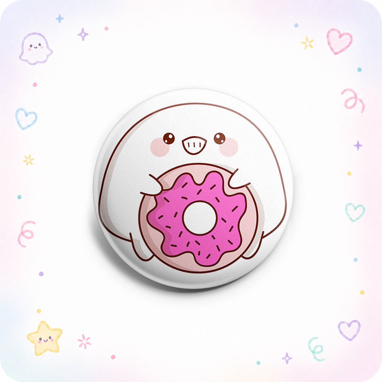 Happy Marshmallow Topper - - Topperswap