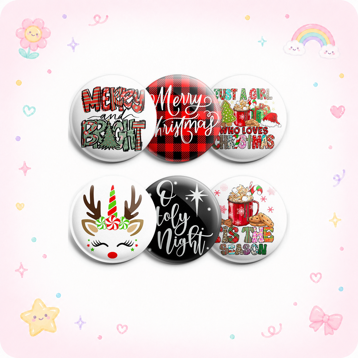 Very Merry Christmas 6-Pack - - Topperswap