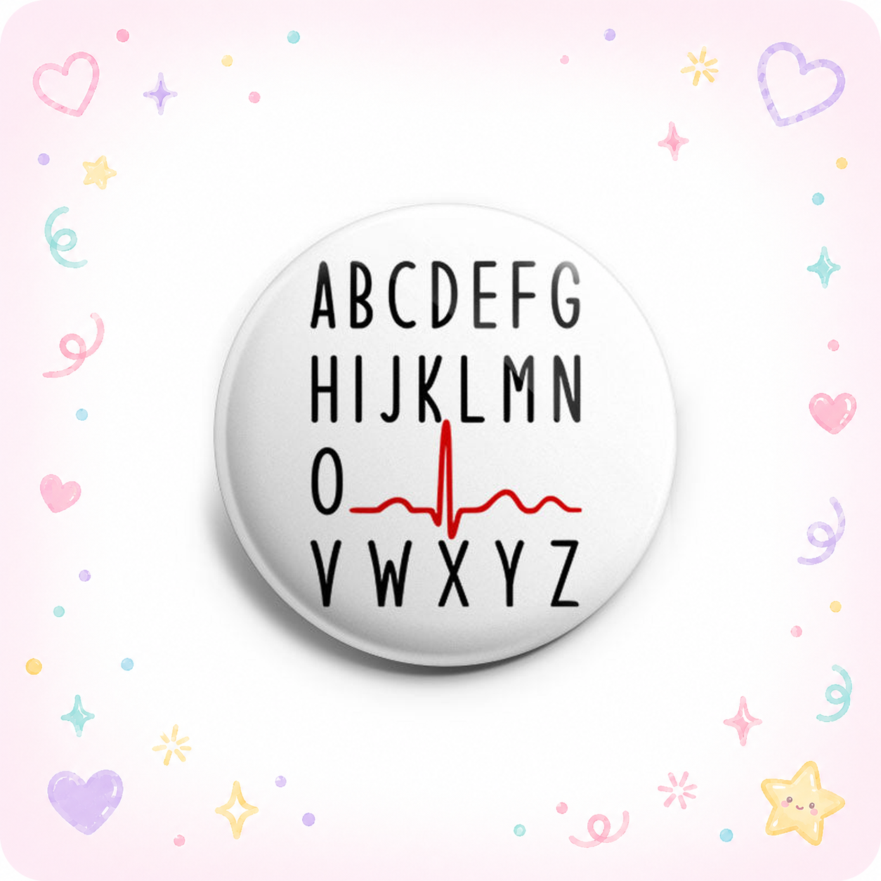 QRS Complex Alphabet Topper - - Topperswap