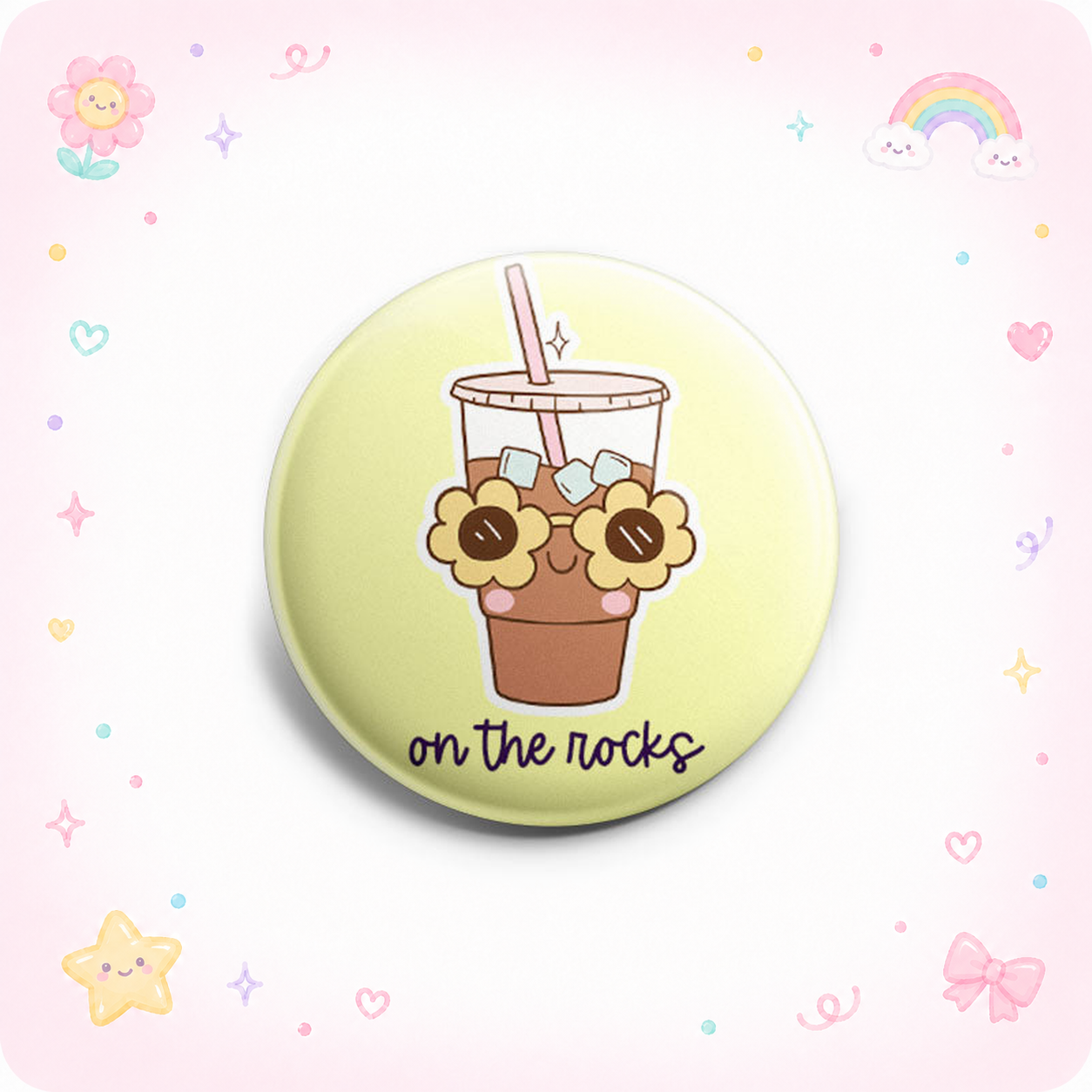 Icy Daisy Coffee Topper - - Topperswap