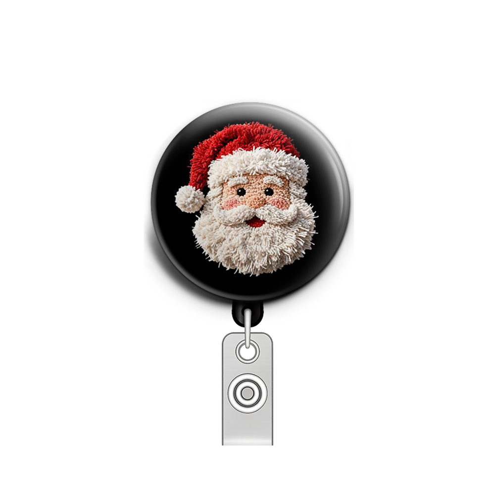 Jolly Holiday Swapfinity Retractable ID Badge Reel - - Topperswap