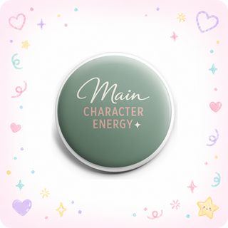 Main Character Energy Topper