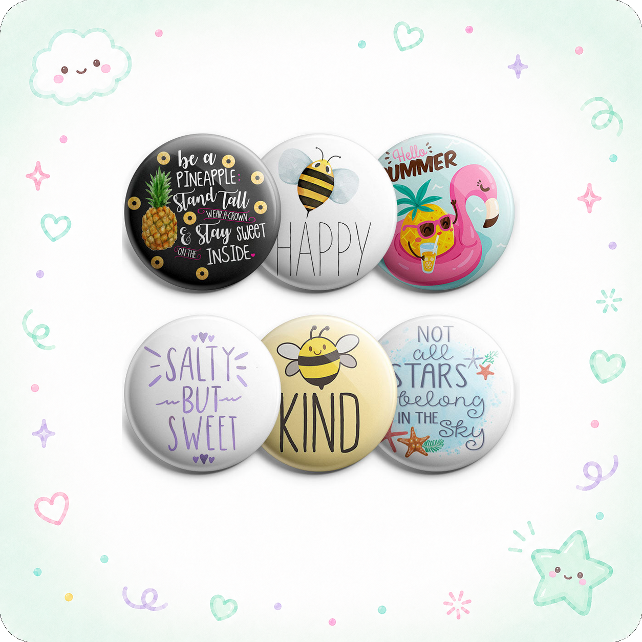 Summer Vibes 6-Pack (Save 15%) - - Topperswap