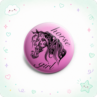 Beautiful Horse Girl Topper