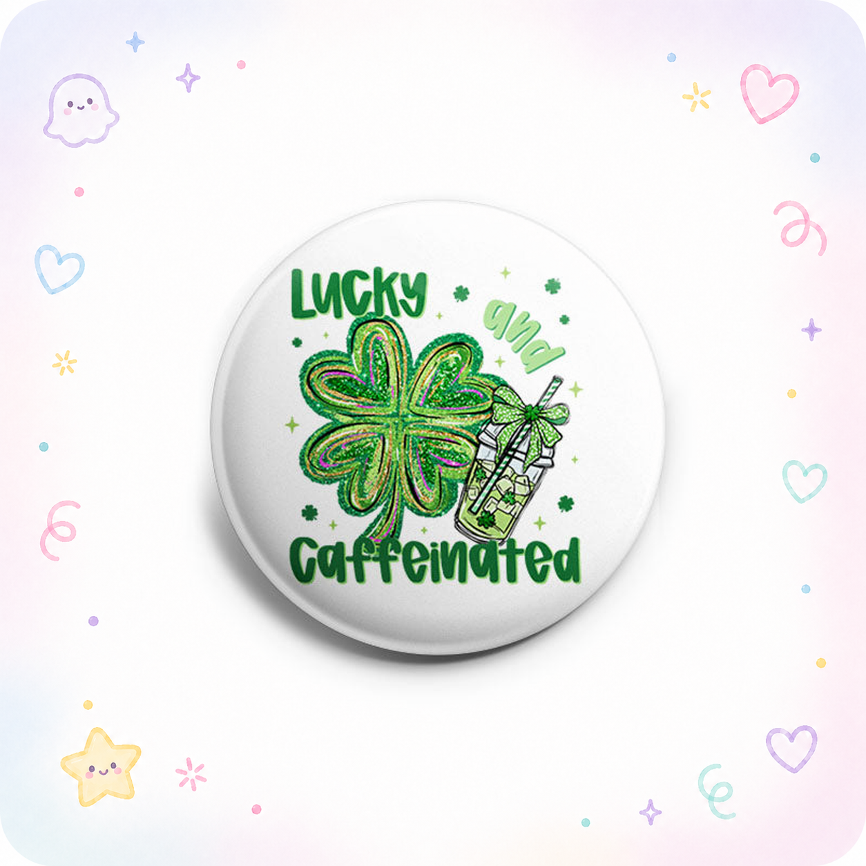 Lucky & Caffeinated Topper - - Topperswap