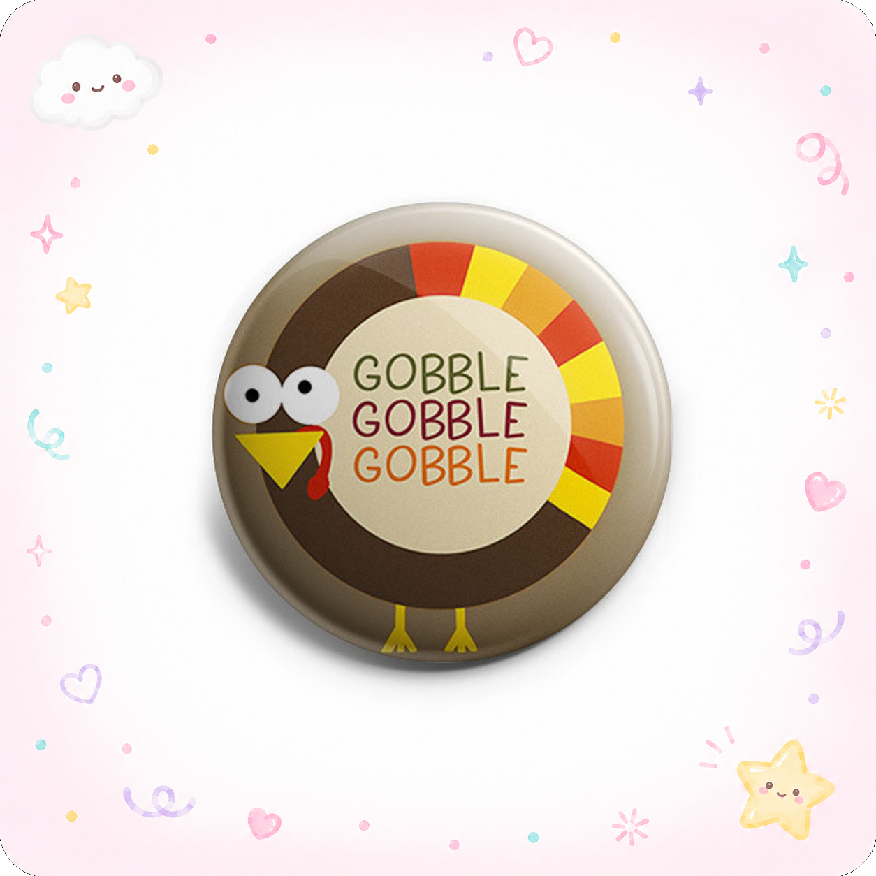 Crazy Gobble Turkey Topper - Vault - - Topperswap